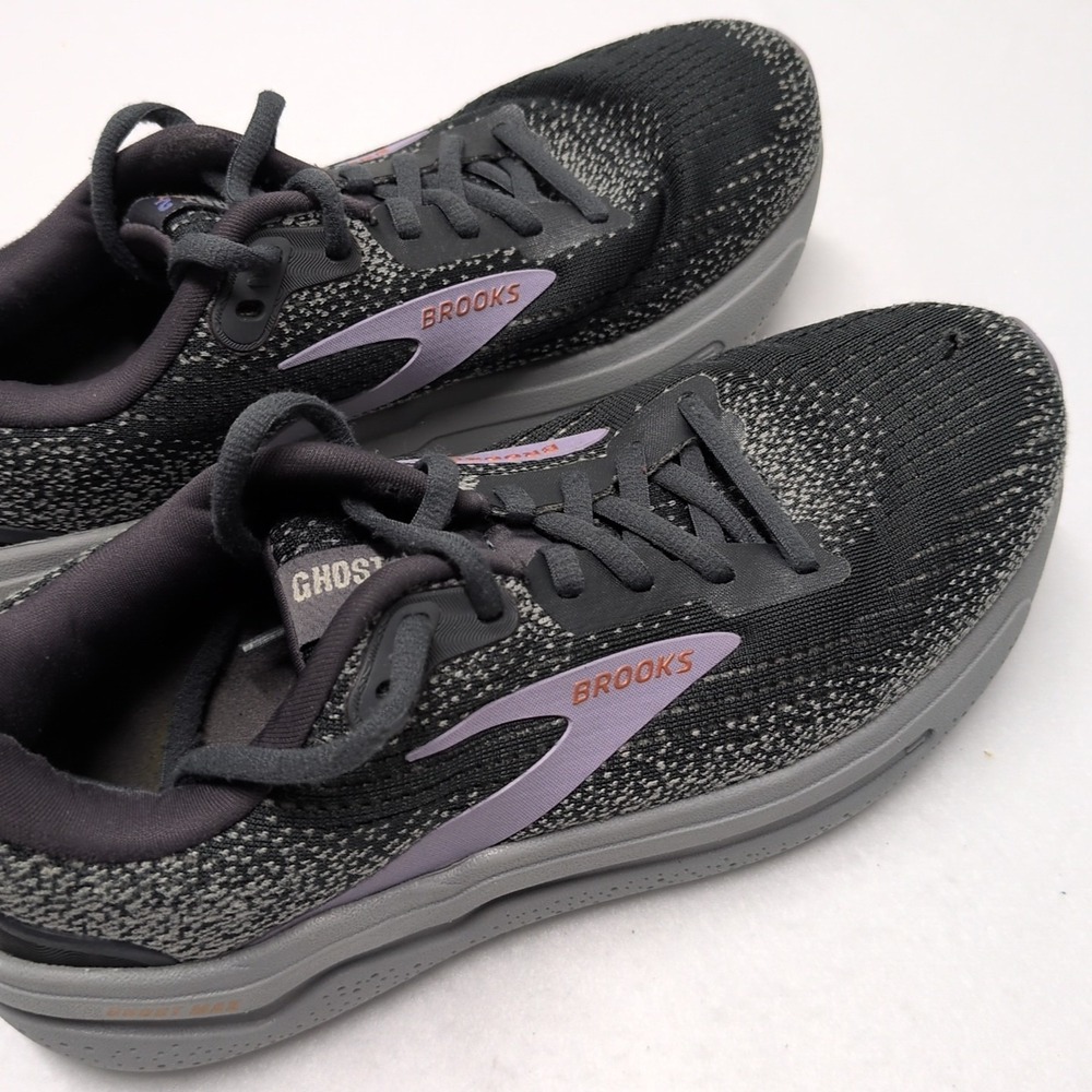 Brooks Ghost Max 2 Running Shoes Womens 6.5 B - Sweet Lavender Gray - Picture 6 of 8